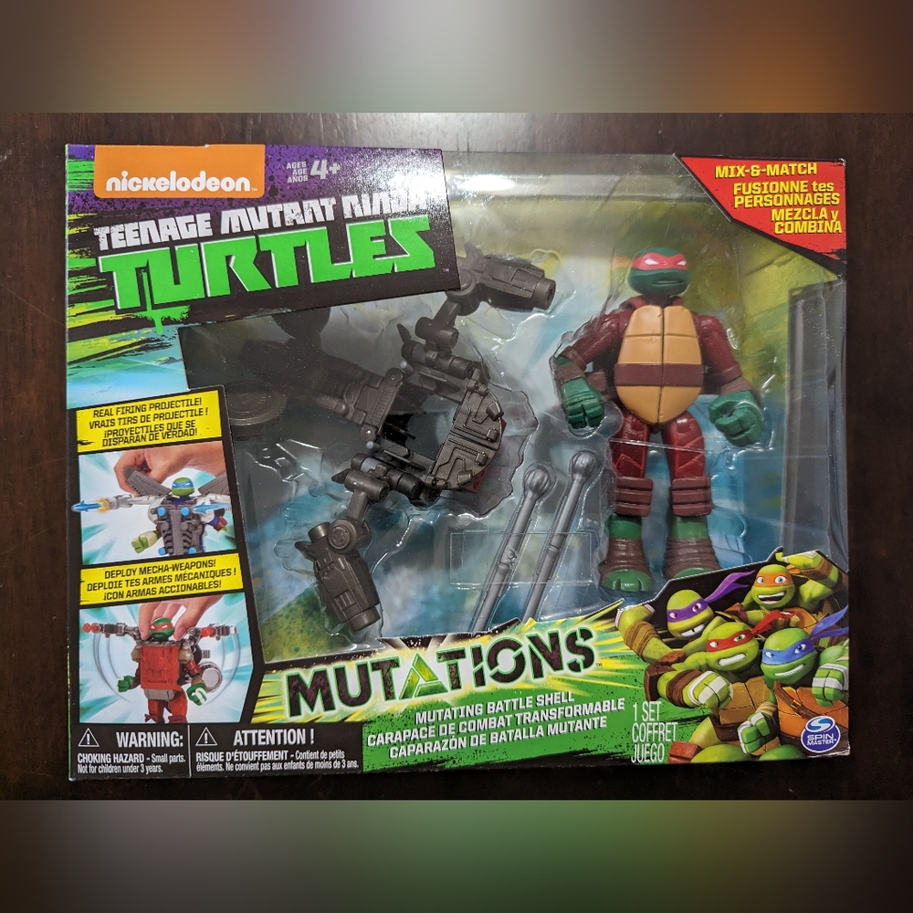 Teenage Mutant Ninja Turtles Mutations, Mutating Battle Shell Raphael